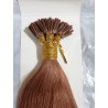 Extension De Cabello Natural Queratina Rubio Cobrizo 55 Cm