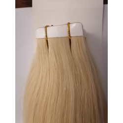 Extensión De Cabello Natural 55 Cm Cinta Adhesiva Tape