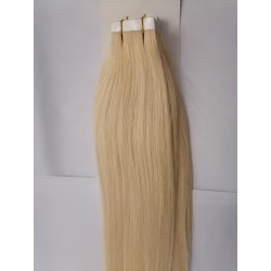 Extensión De Cabello Natural 55 Cm Cinta Adhesiva Tape